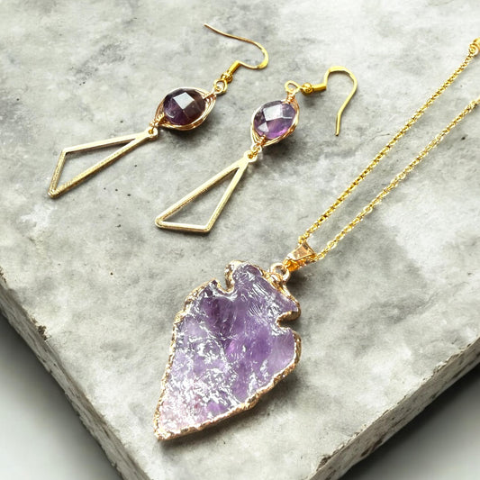 Matching Set Amethyst