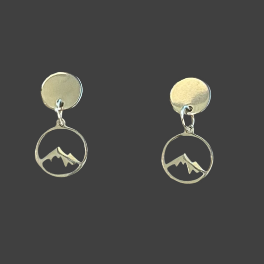 Mountain Stud- Silver Small