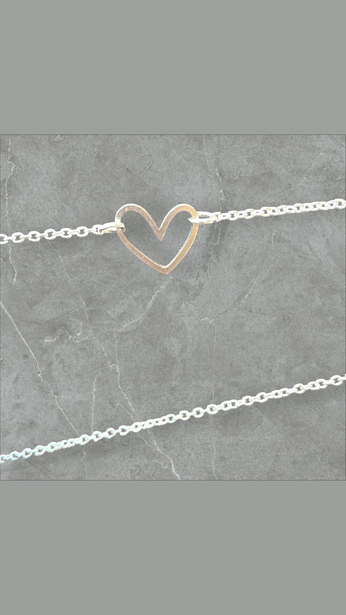 V-Day Heart Necklace and Earring Set