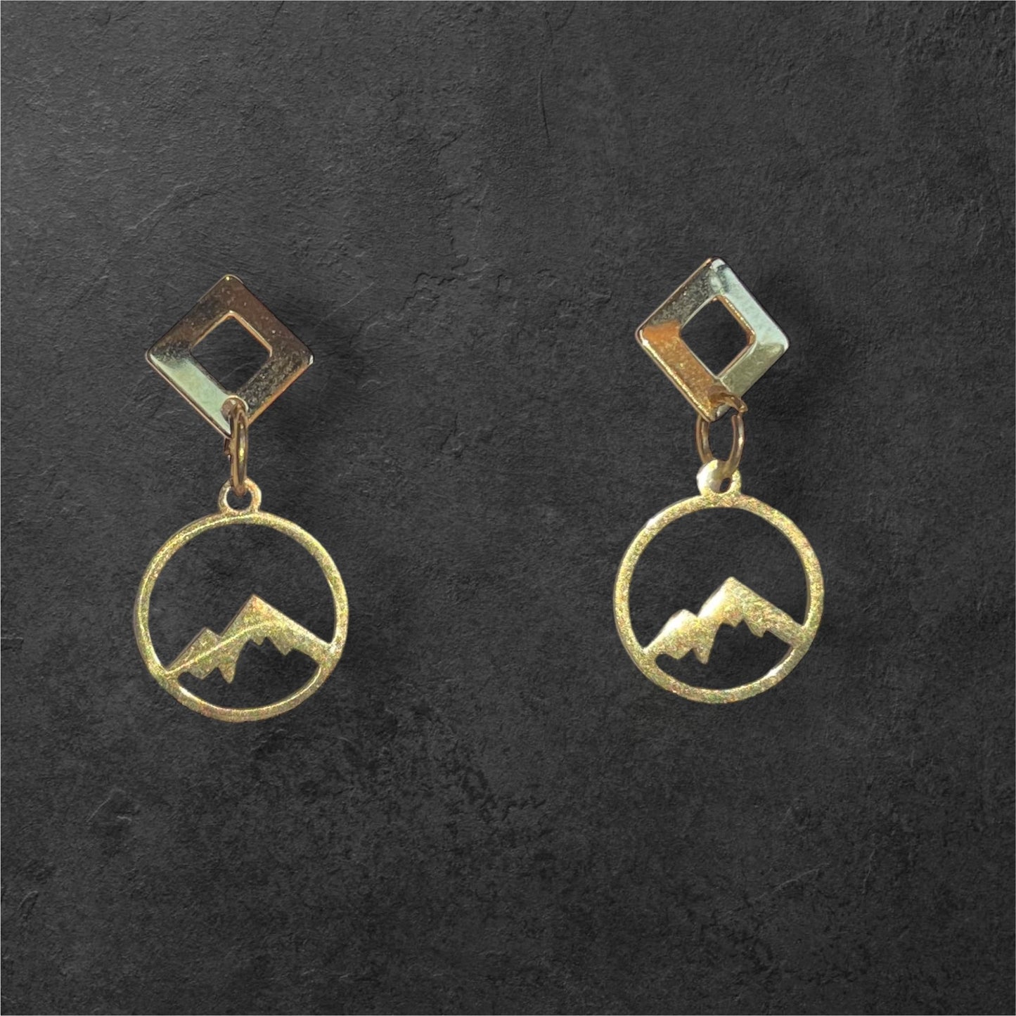 Mountain Stud- Gold Small